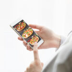 Vecteezy unrecognizable woman is holding cell phone view from 7187225 150x150